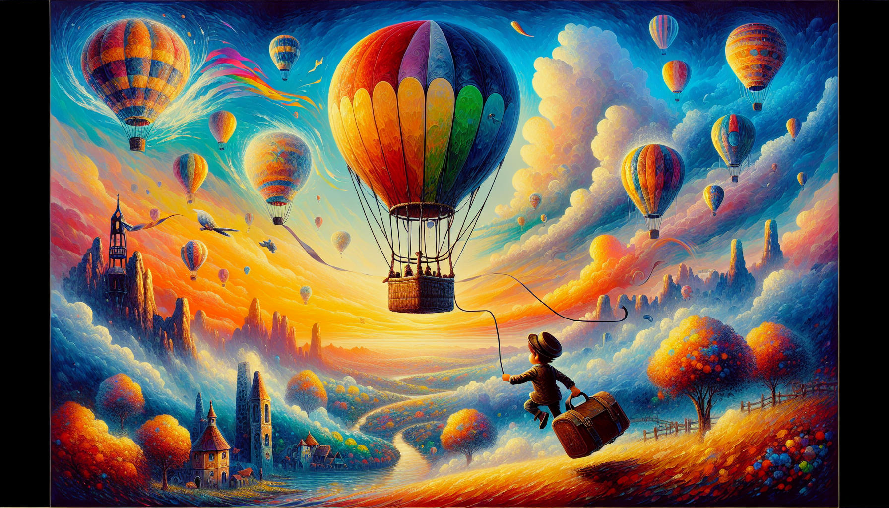 Bennys bezaubernde Ballonfahrt