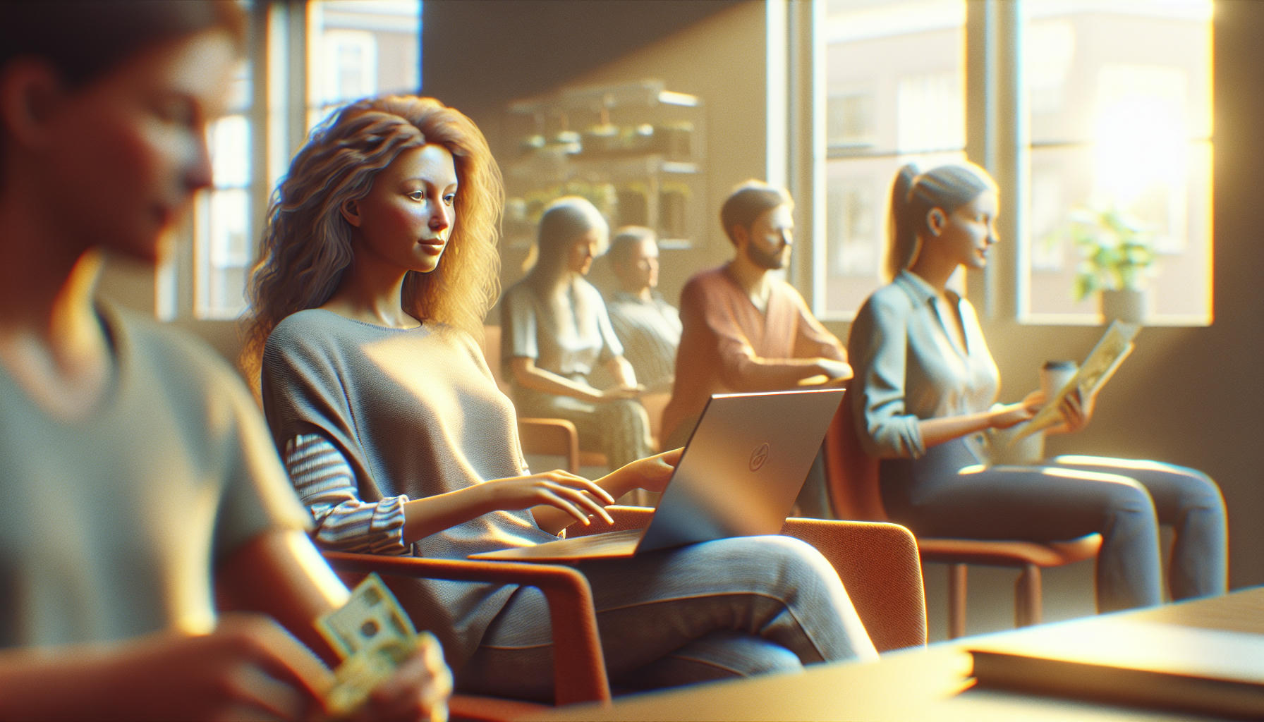 Einkommen durch virtuelle Reality-Meditationserfahrungen