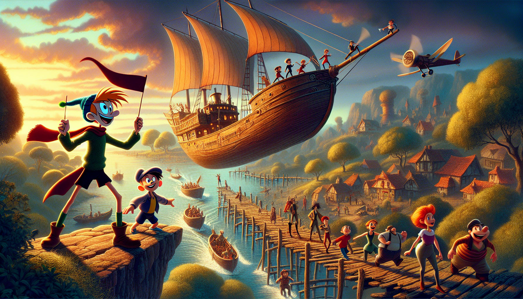 Felix und das fliegende Walnussboot