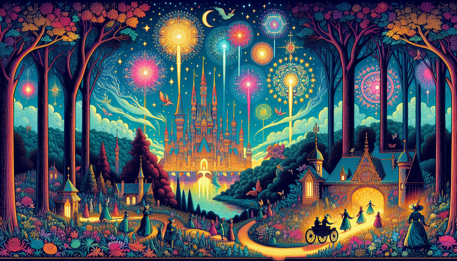 Felix und der funkelnde Feuerwerkswald