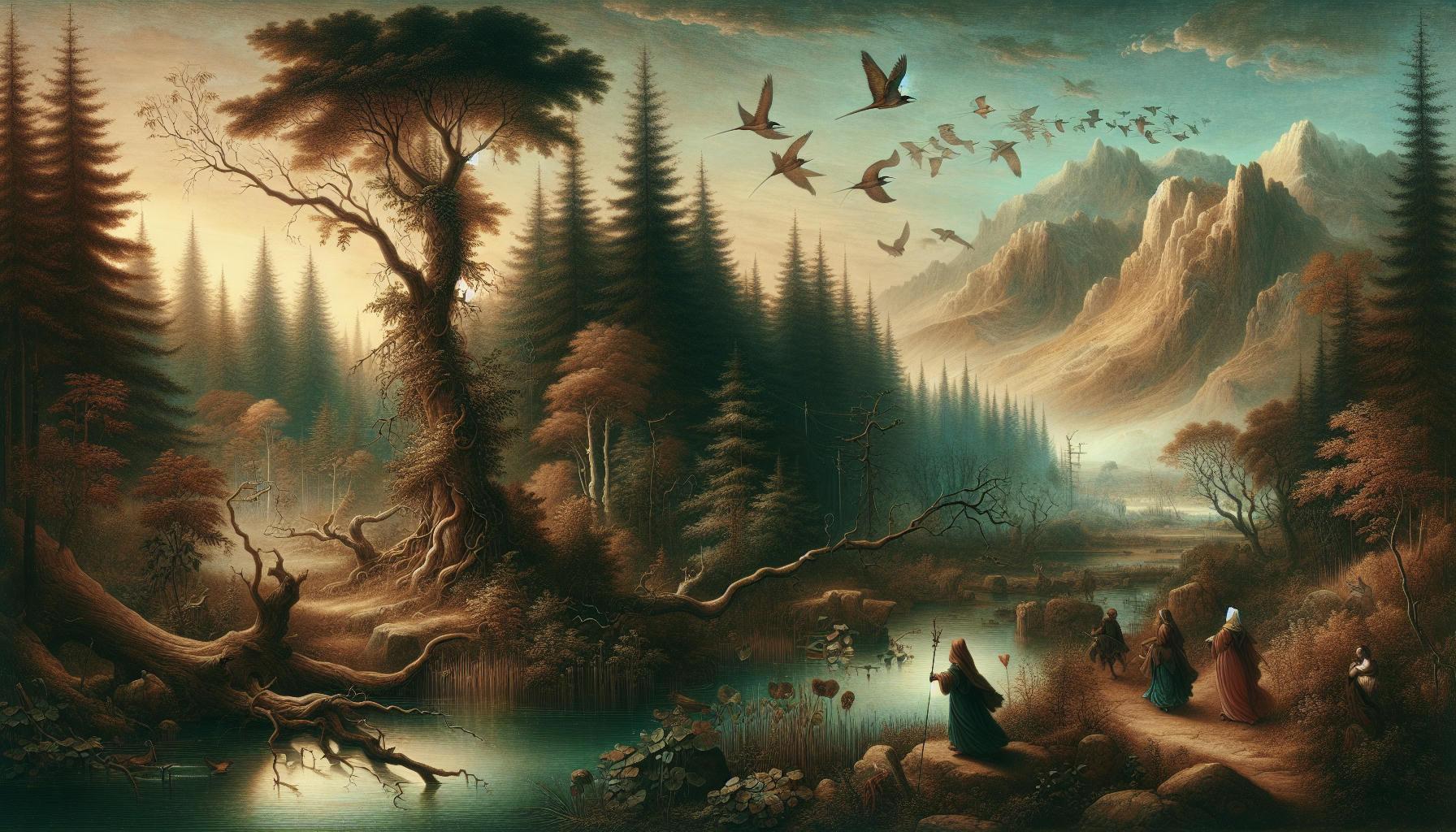 Der flüsternde Wald der Wunder