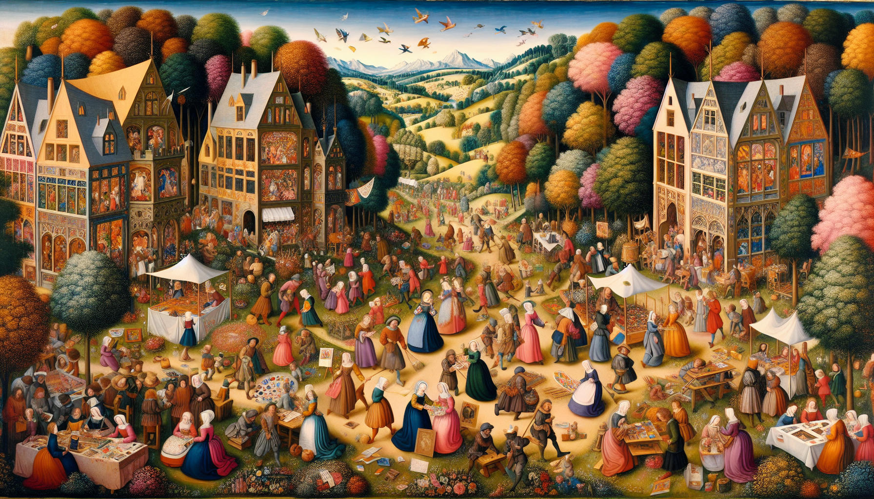 Friedas fröhliches Farbenfestival