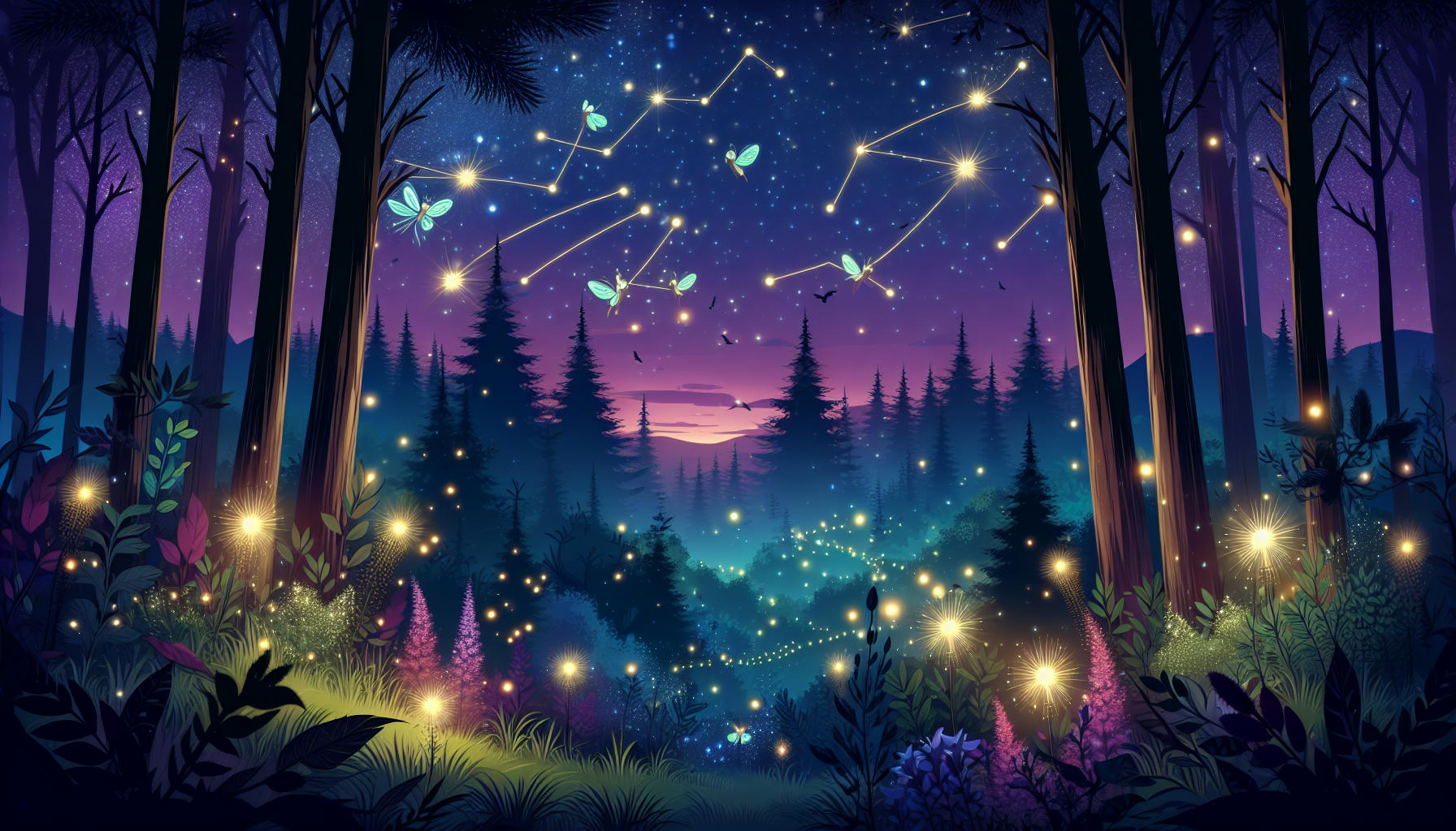 Die geheimnisvollen Glühwürmchenlichter