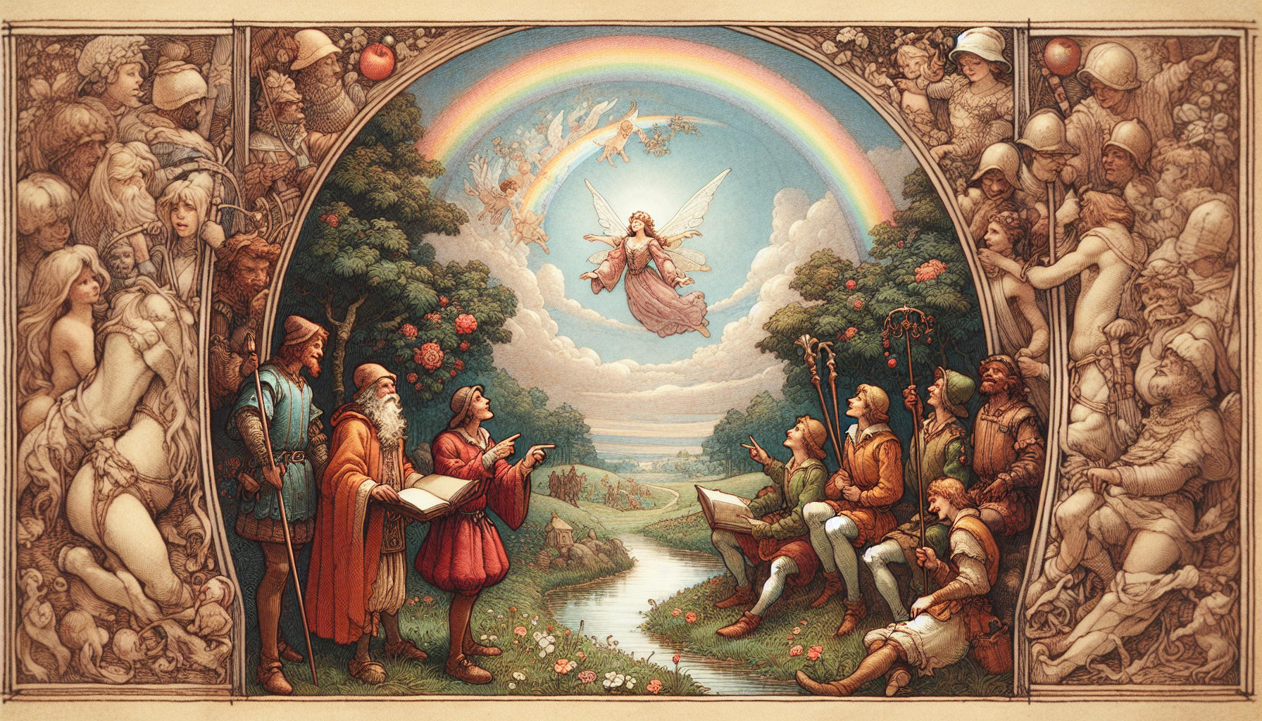 Das Lächeln der Regenbogenfee