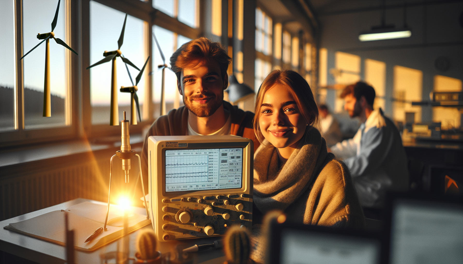Wie Oszilloskope bei der Wartung von Windkraftanlagen unterstützen