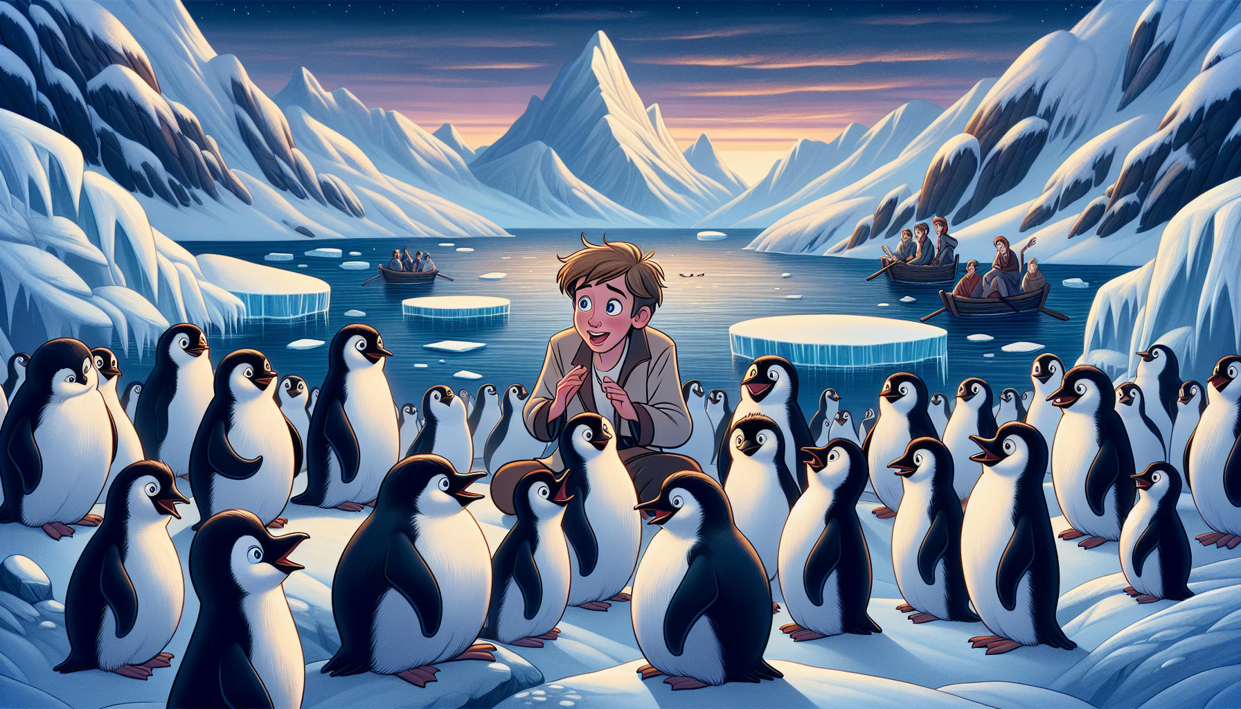 Paul und die plappernden Pinguine
