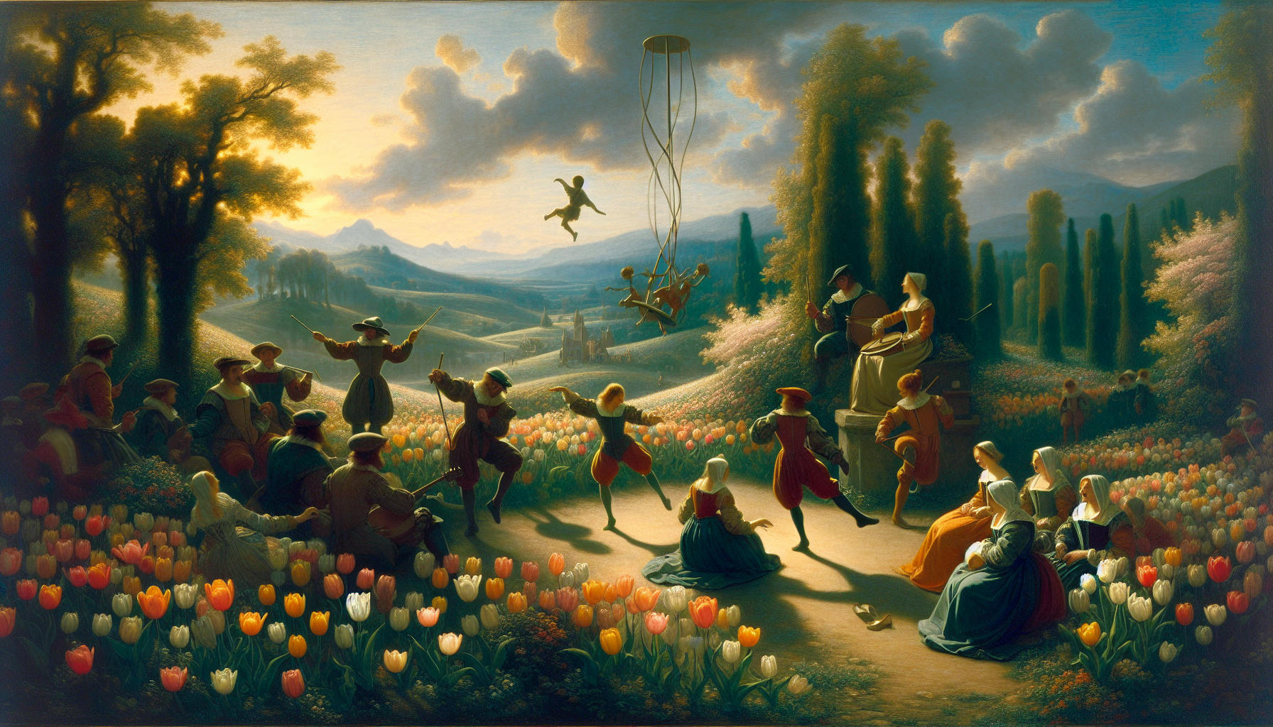 Der Tagtraum der tanzenden Tulpen