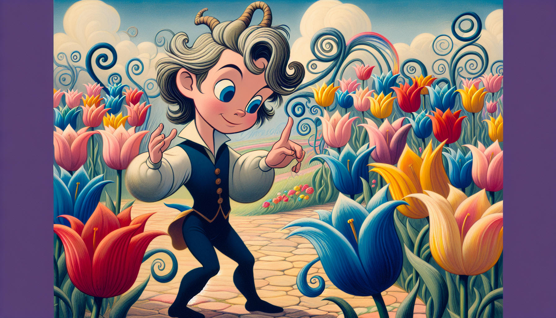 Tom und die tanzenden Tulpen